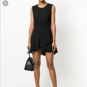 NEW IRO Arcas Little Black Sleeveless mini dress